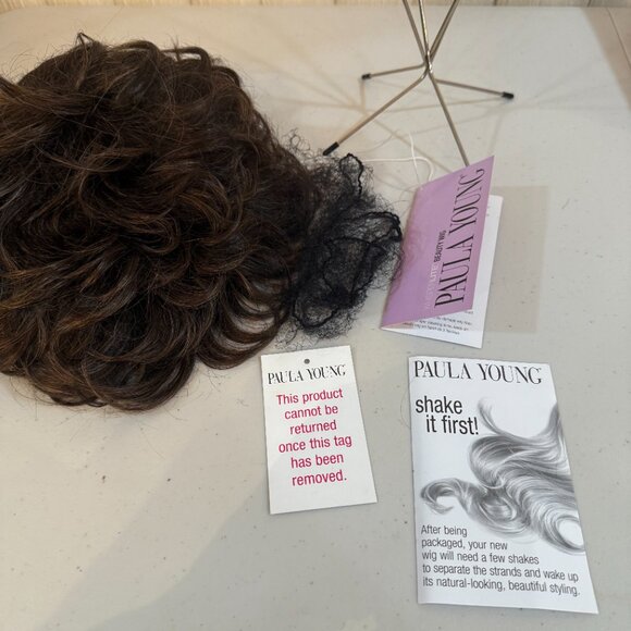 Paula Young Wig A5036 W/L Color Me Beautiful Color SF6/11 Brunette sizeA BNIB - Picture 7 of 11